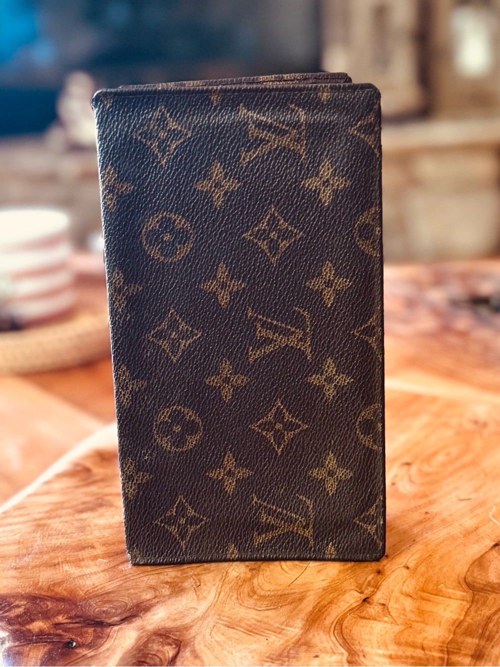 Louis Vuitton monogram long wallet vintage